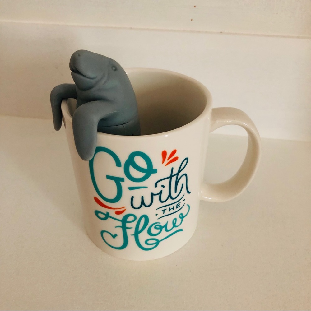 Fred “Manatea” Tea Mug Steeper Set